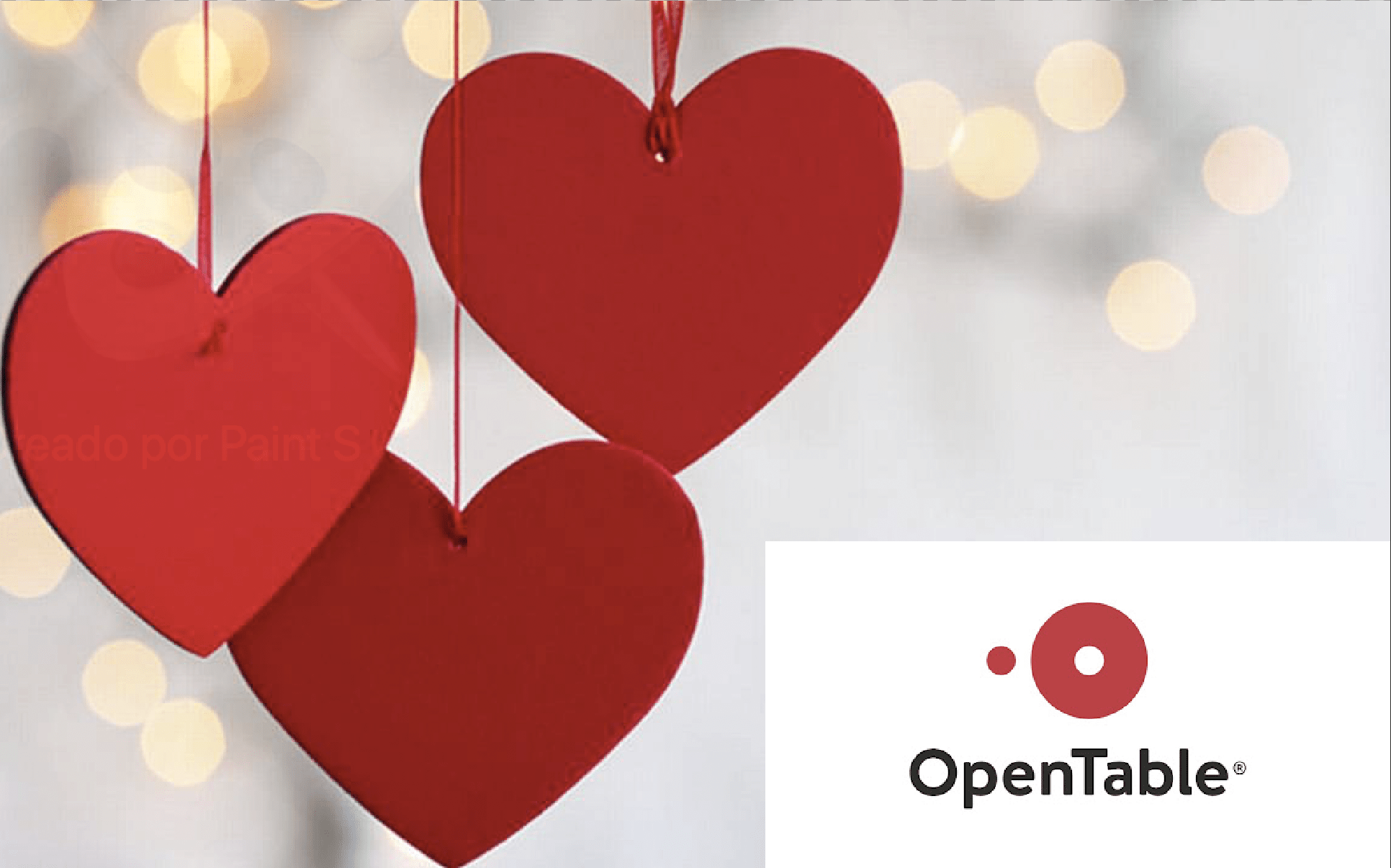San Valentín con OpenTable